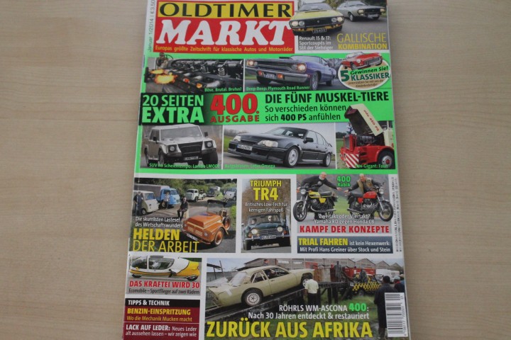 Deckblatt Oldtimer Markt (01/2014)